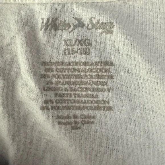 White Stag Boxy Black and White Tank Top casual summer - Picture 4 of 4